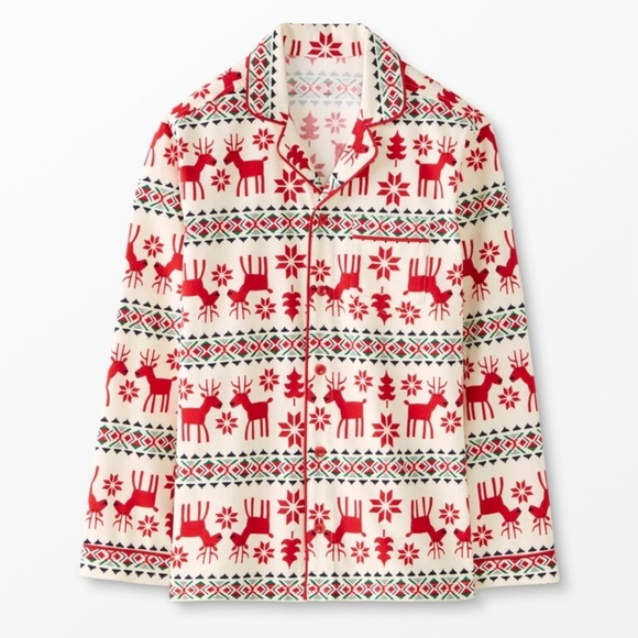 Adult Unisex Flannel Pajama Top and pants Christmas set new medium - Picture 4 of 5